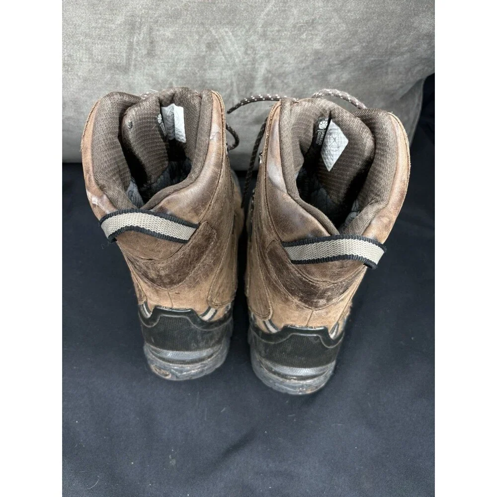 Oboz Bridger 10” Men’s 9.5 Insulation B-Dry Waterproof Snow Boots Brown